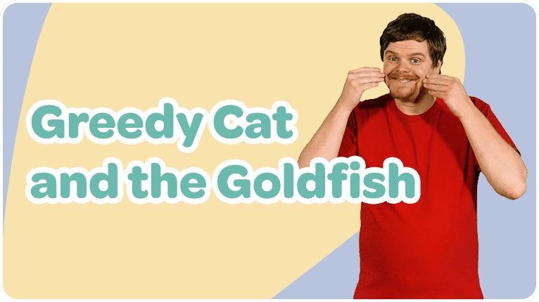 Greedy Cat and the Goldfish